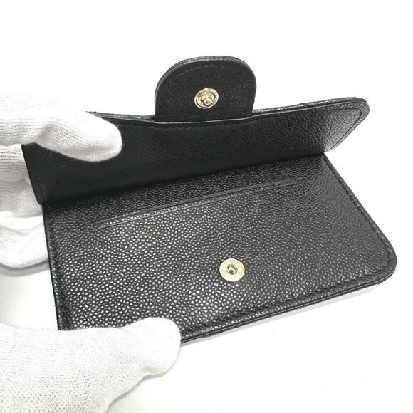 CHANEL AP2570 CC Mark Matelasse Classic Zip Card Case coin purse Unused - Picture 7 of 11